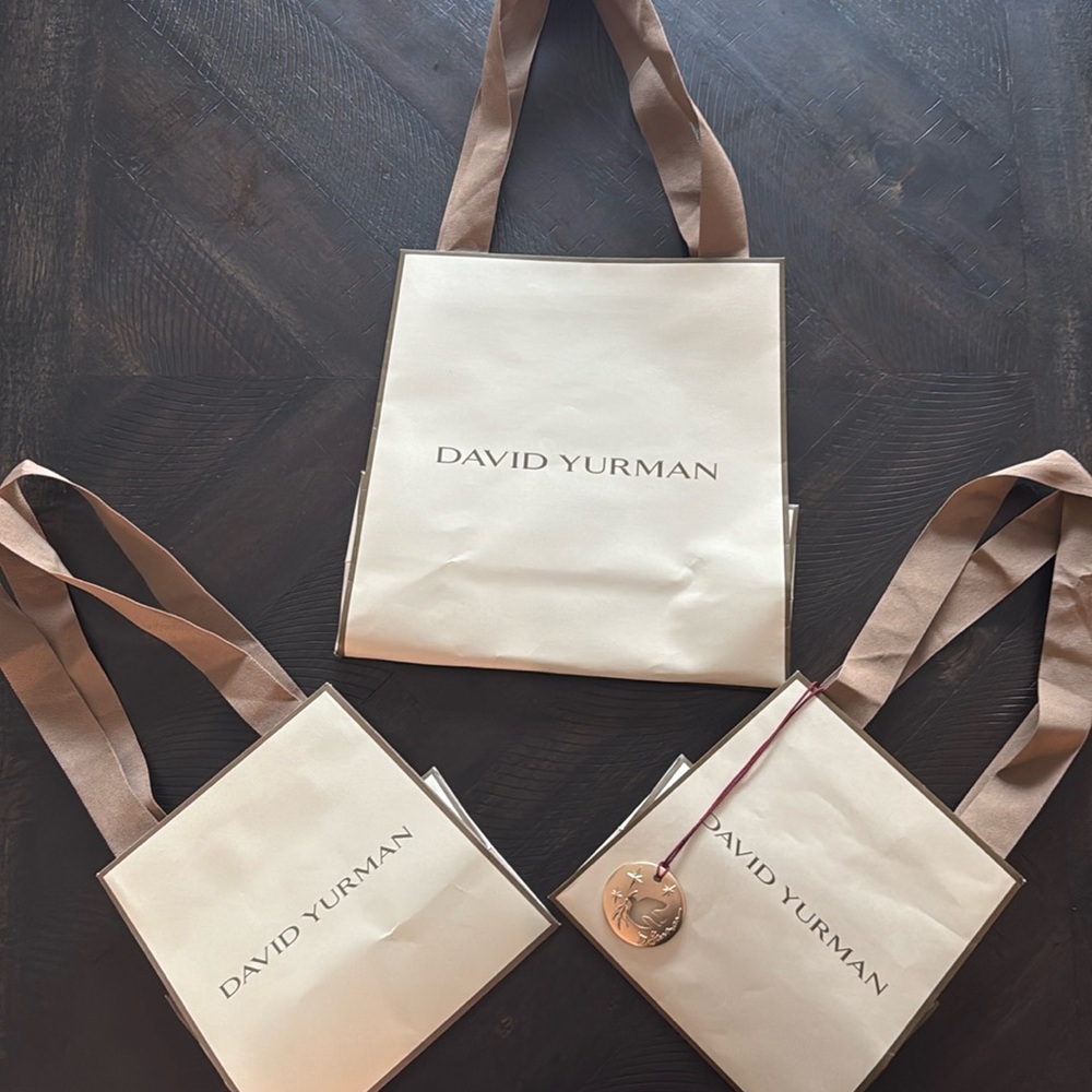 David Yurman gift bags